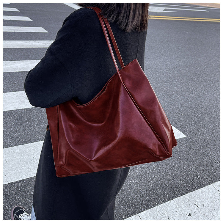 Vintage Large-Capacity Shoulder Tote — product image 8