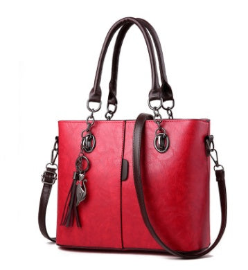 Chain Detail Structured Shoulder Bag — product image 4