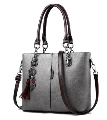 Chain Detail Structured Shoulder Bag — product image 6