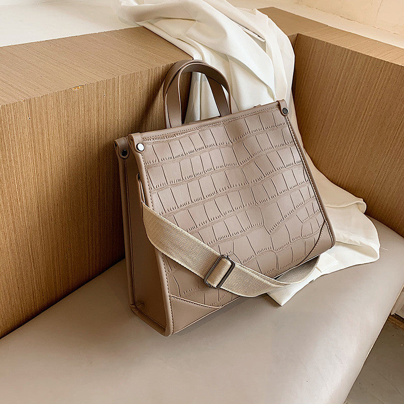 Croc-Embossed Everyday Tote — product image 4