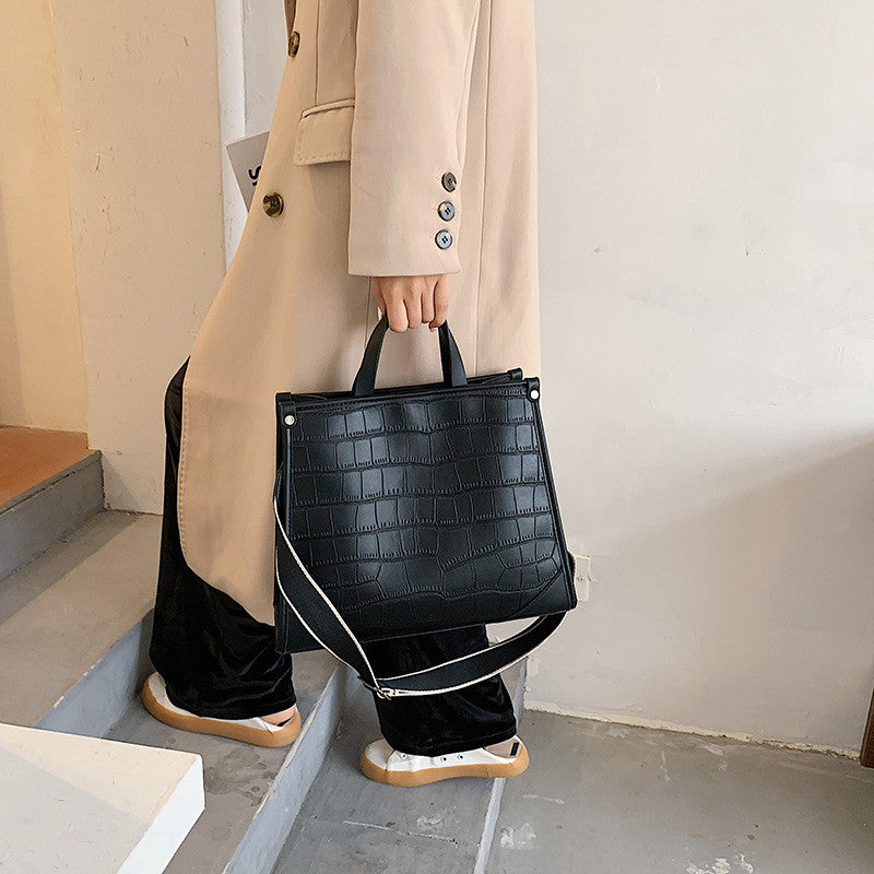 Croc-Embossed Everyday Tote — product image 7