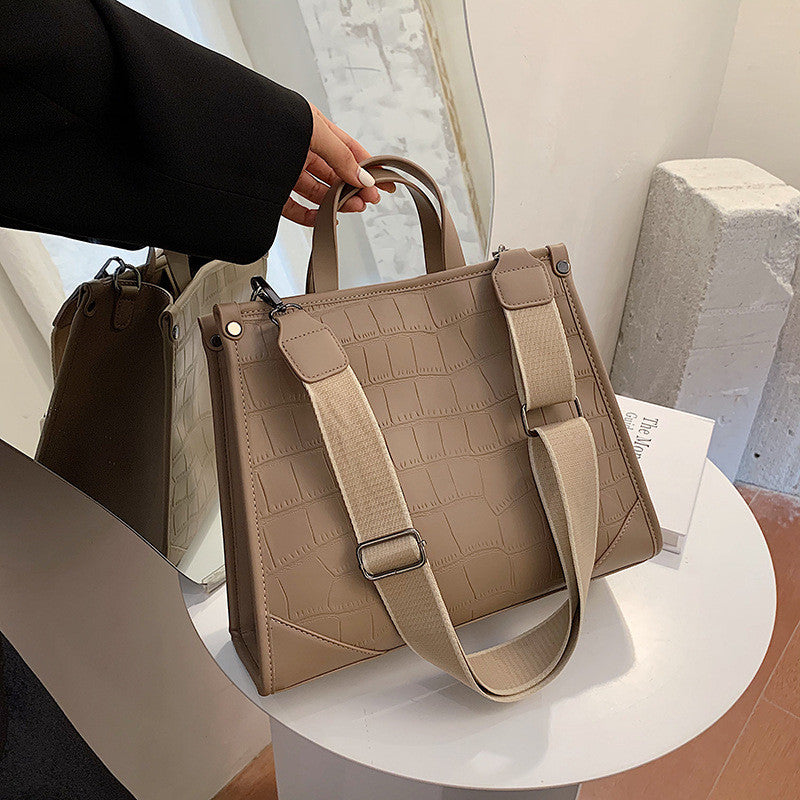 Croc-Embossed Everyday Tote — product image 6