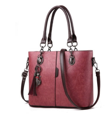 Chain Detail Structured Shoulder Bag — product image 5