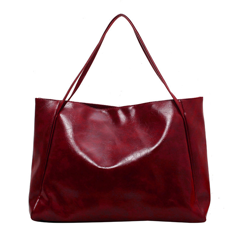 Vintage Large-Capacity Shoulder Tote — product image 6