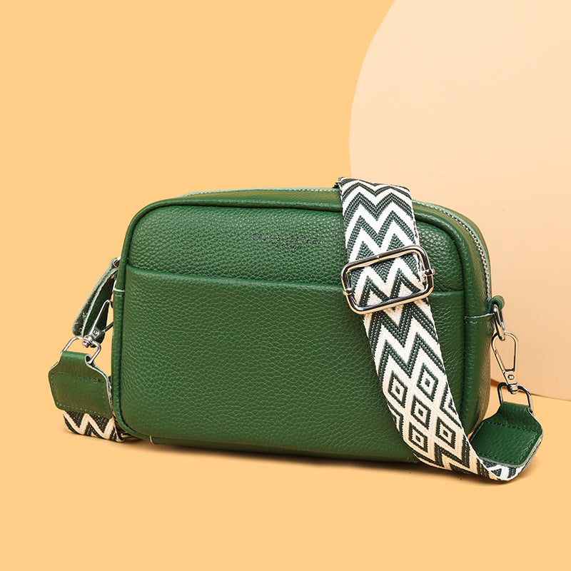 Quilted Wide-Strap Crossbody Bag — product image 9