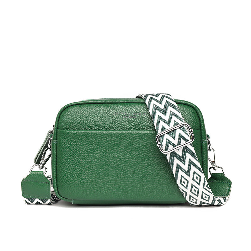 Quilted Wide-Strap Crossbody Bag — product image 14