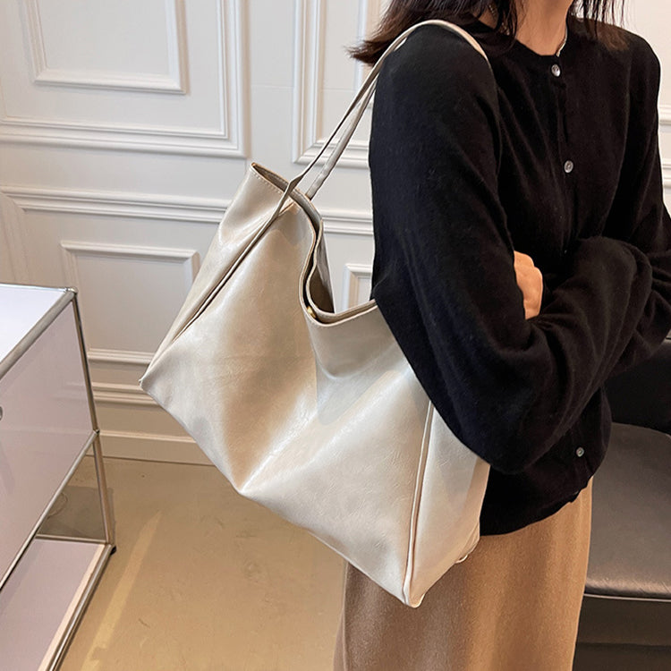 Vintage Large-Capacity Shoulder Tote — product image 2