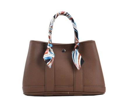 Scarf Detail Everyday Tote — product image 9