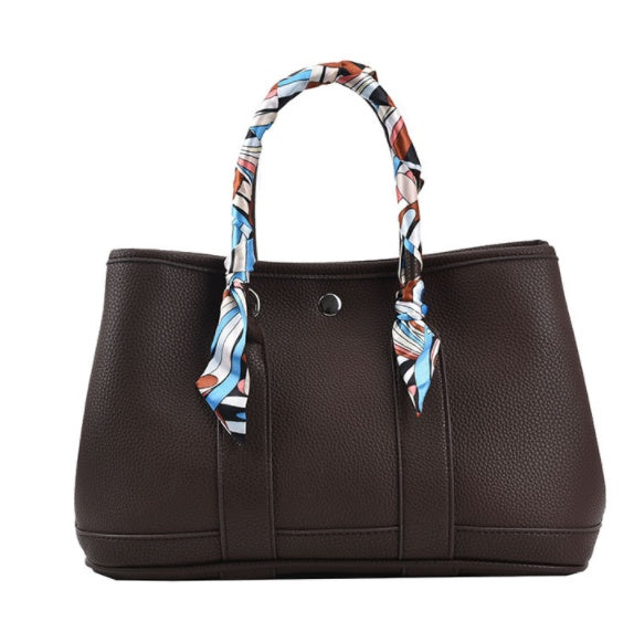 Scarf Detail Everyday Tote — product image 8