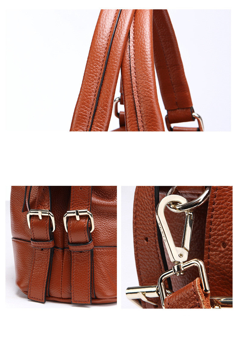Genuine Leather Tassel Shoulder Bag — product image 2