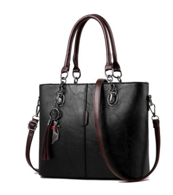 Chain Detail Structured Shoulder Bag — product image 2