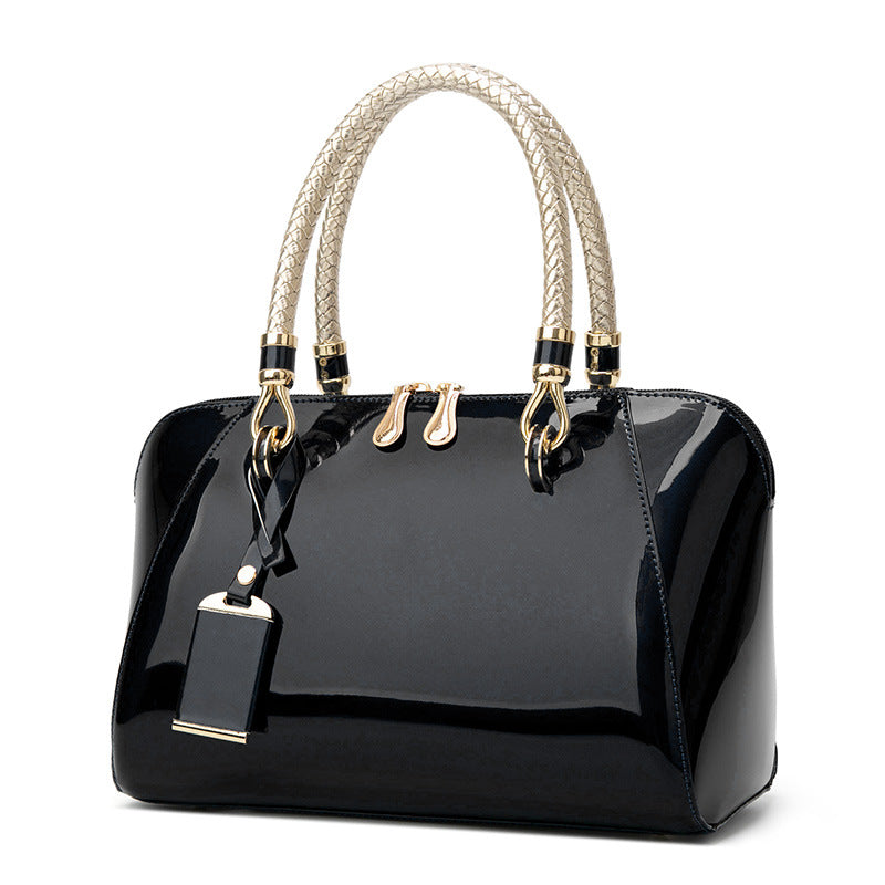 Glossy Patent Shoulder Bag — product image 4