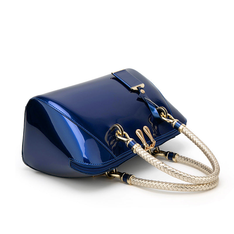 Glossy Patent Shoulder Bag — product image 6