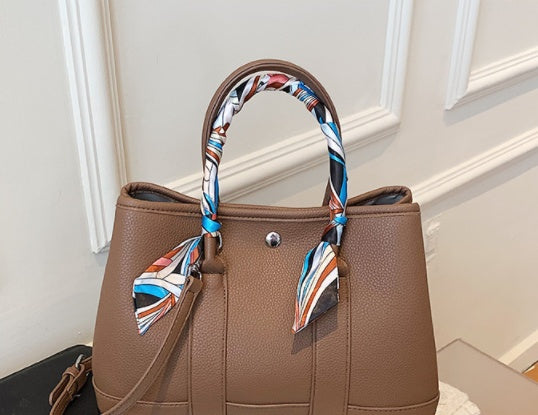 Scarf Detail Everyday Tote — product image 3