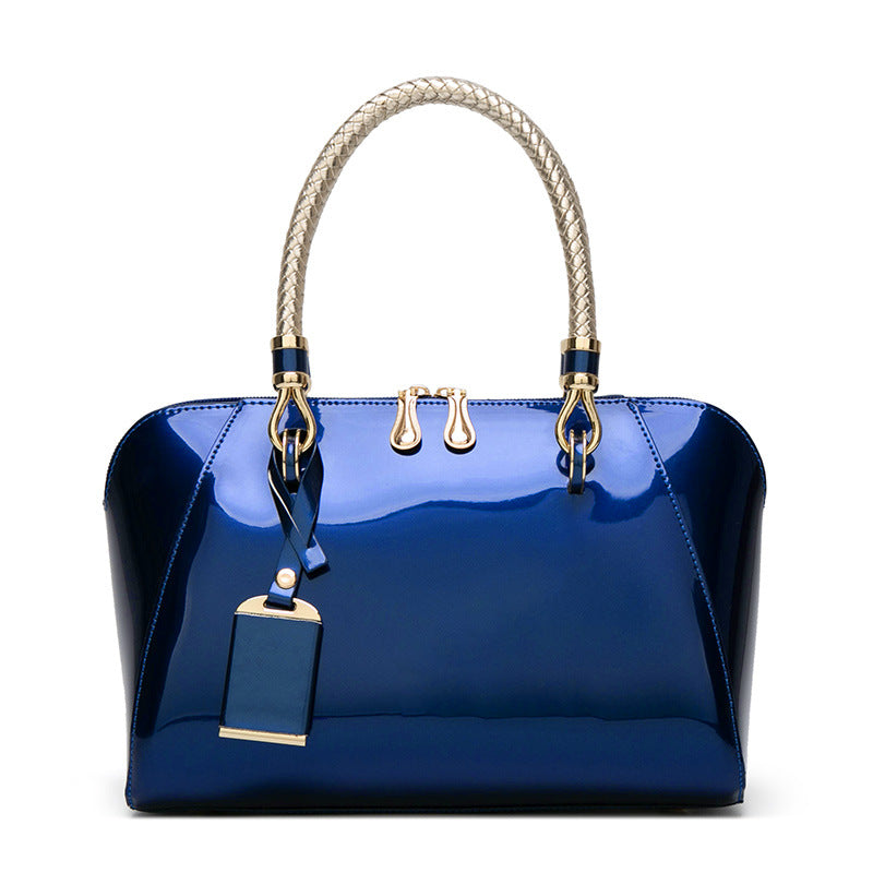 Glossy Patent Shoulder Bag — product image 2