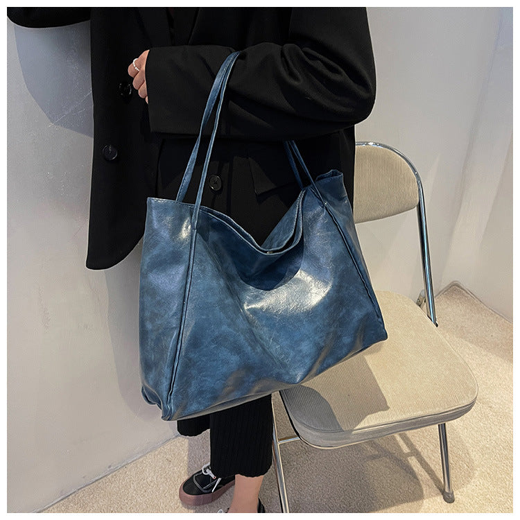 Vintage Large-Capacity Shoulder Tote — product image 5