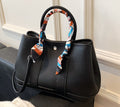 Scarf Detail Everyday Tote — product image 6