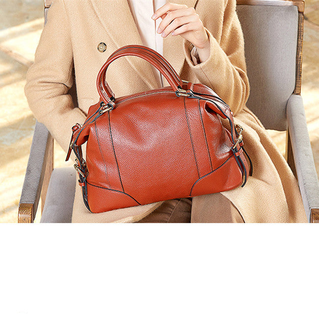 Genuine Leather Tassel Shoulder Bag — product image 4