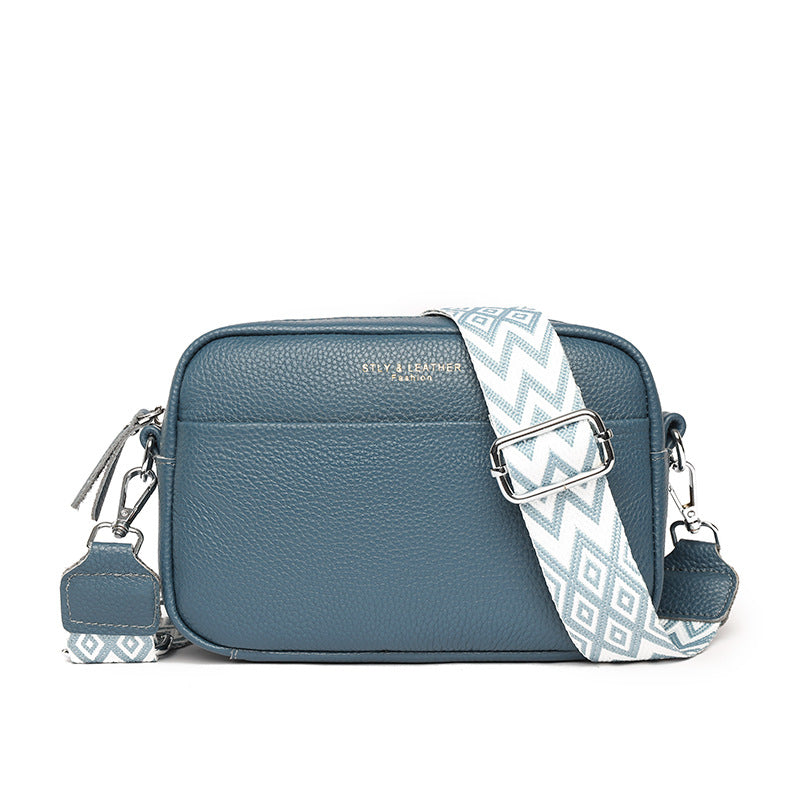Quilted Wide-Strap Crossbody Bag — product image 13